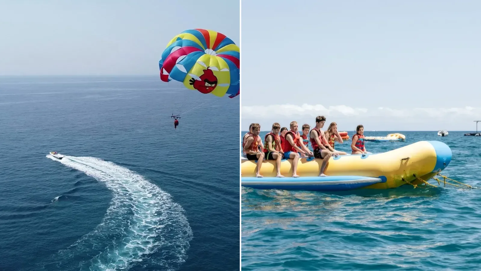 Duo Pack: Parasailing y Banana Boat
