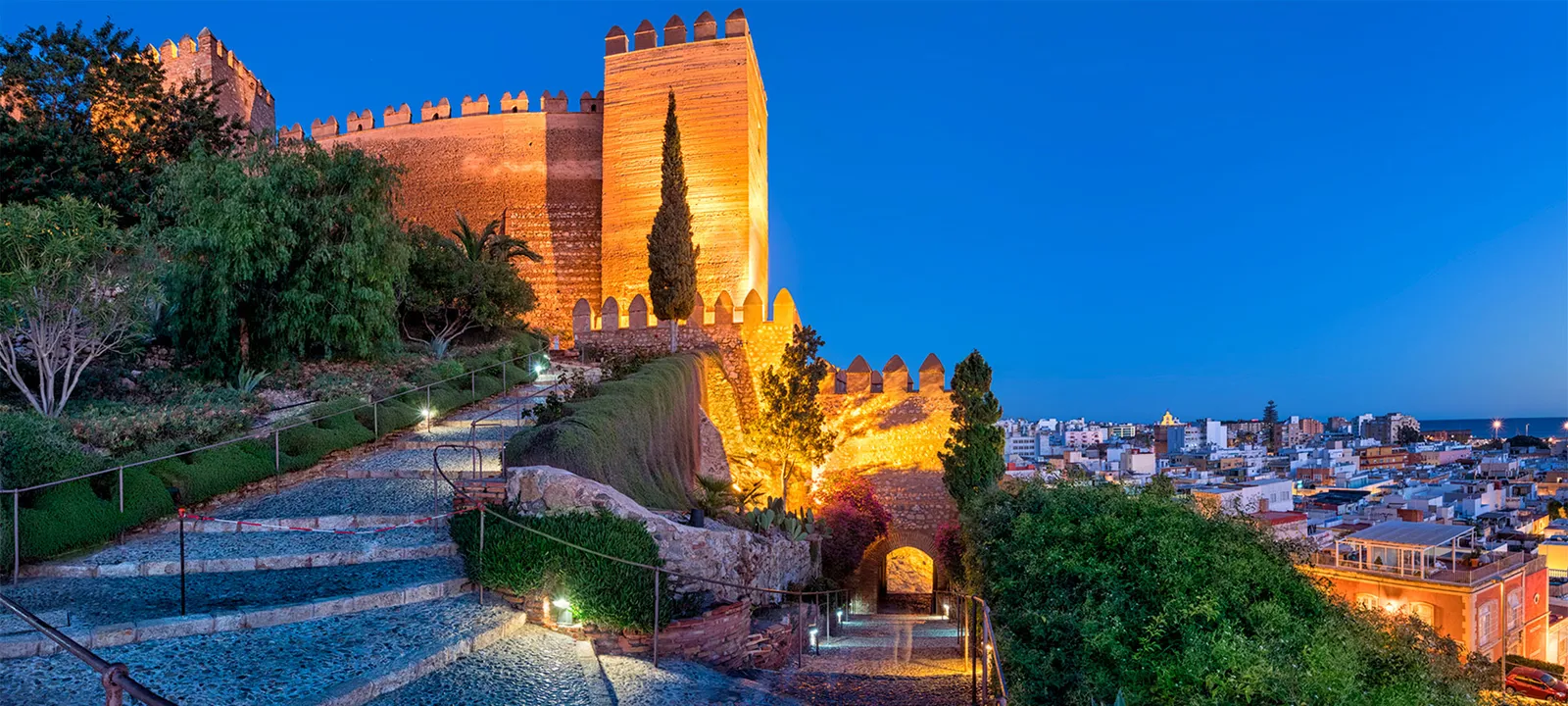 Free tour au pourboire de l'Alcazaba d'Almería