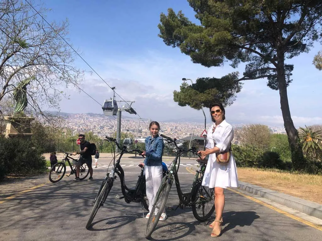 Tour panorámico en e-bike por Montjuïc, en Barcelona