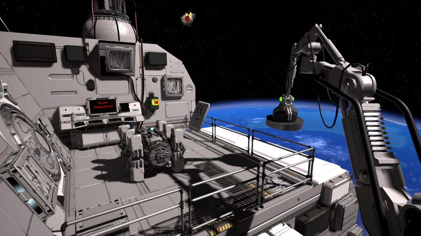 Escape game en réalité virtuelle Space Station Tiberia : sauvez la Terre