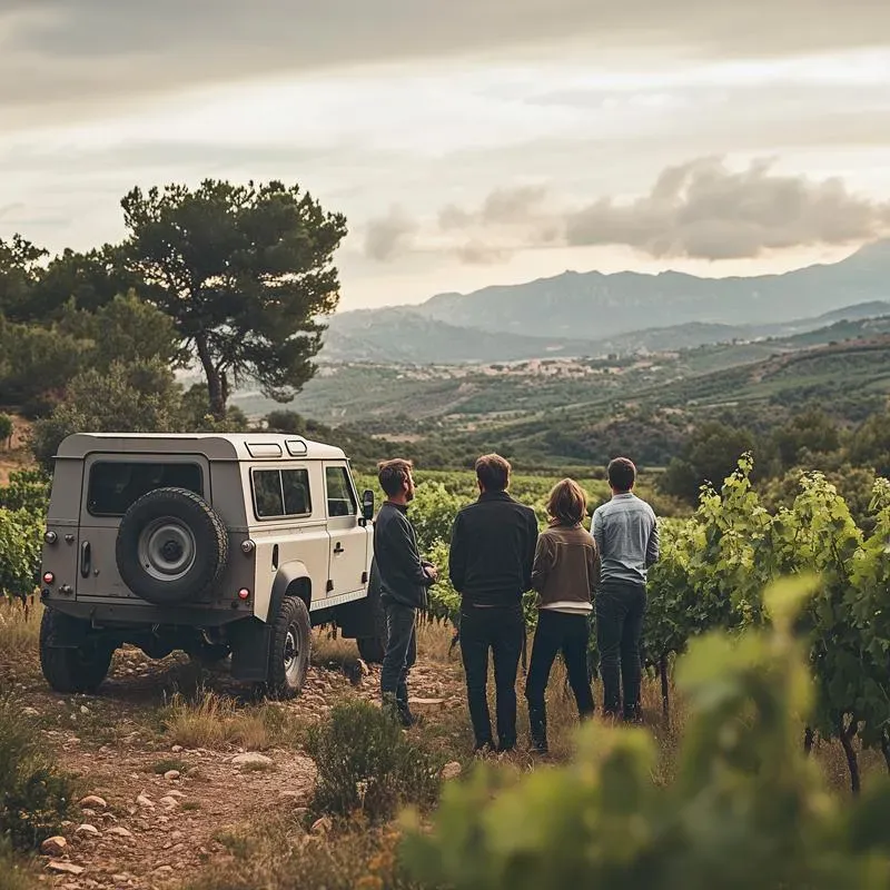Excursión en 4×4 por viñas centenarias con almuerzo y cata de vinos