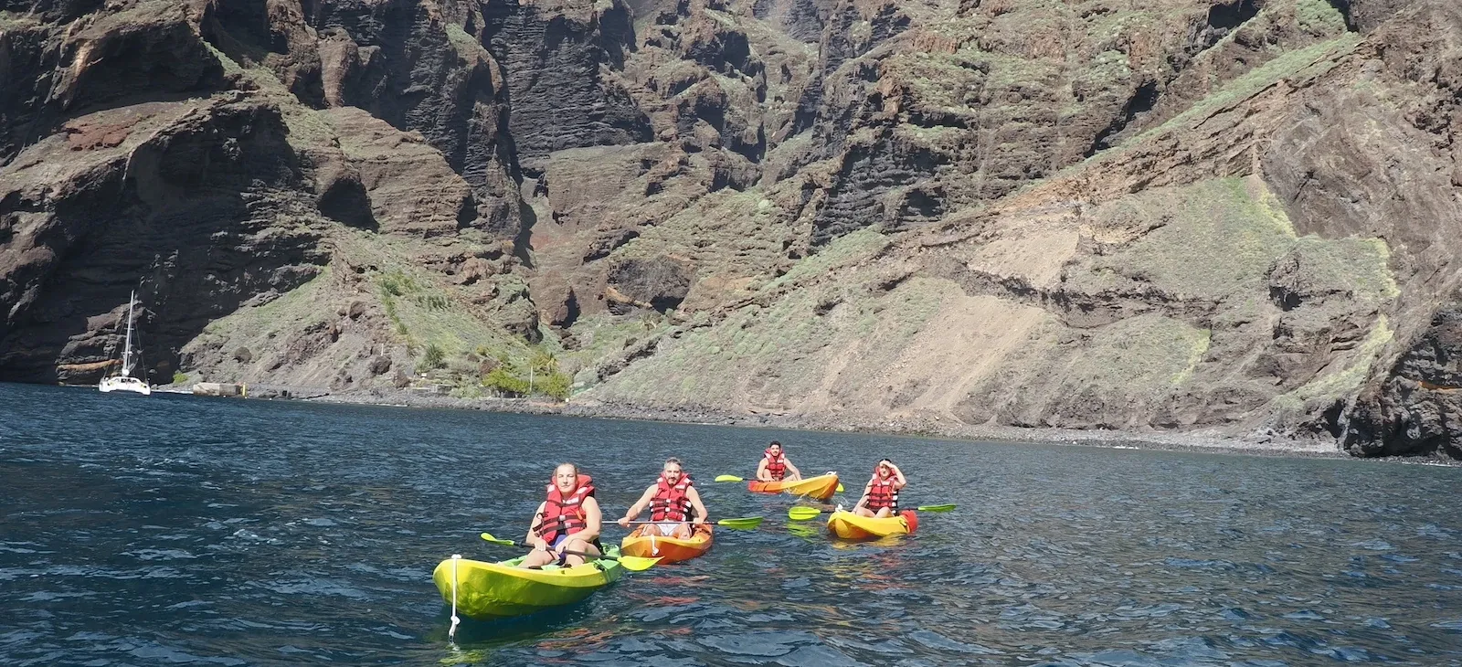 Caiac fins al Barranc de Masca amb snorkel