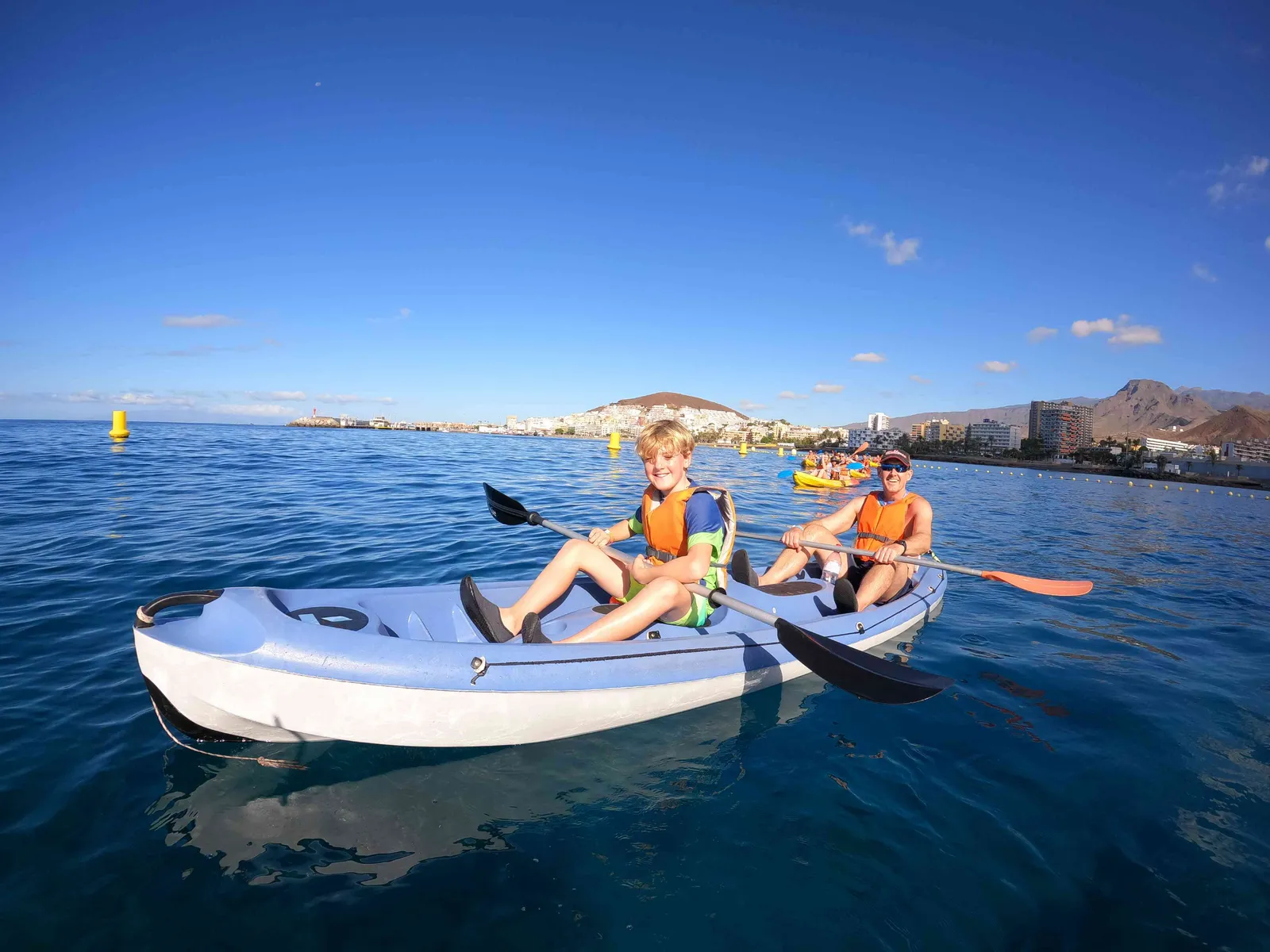 Stand-up-Paddling in Los Cristianos
