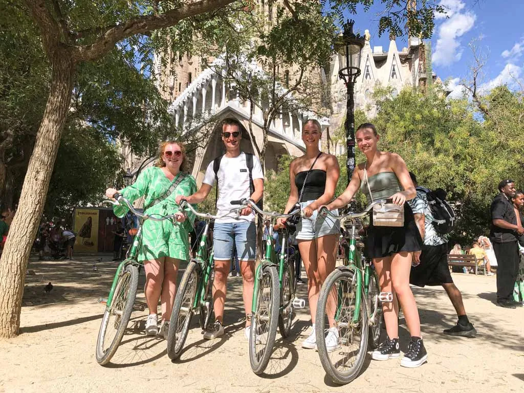 Ruta en bici amb parada de tapes per Barcelona, en neerlandès