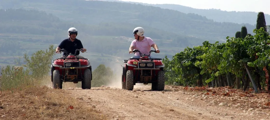 Ruta amb quad pel Penedès