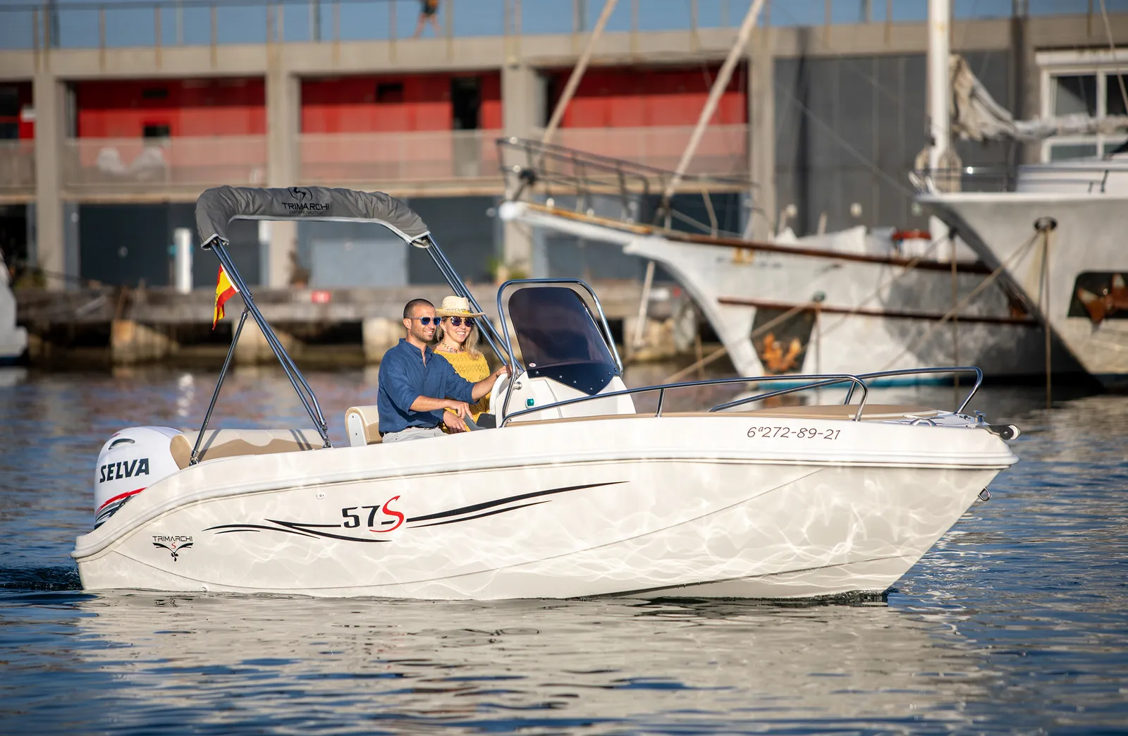 Alquiler de barco · Trimarchi 57